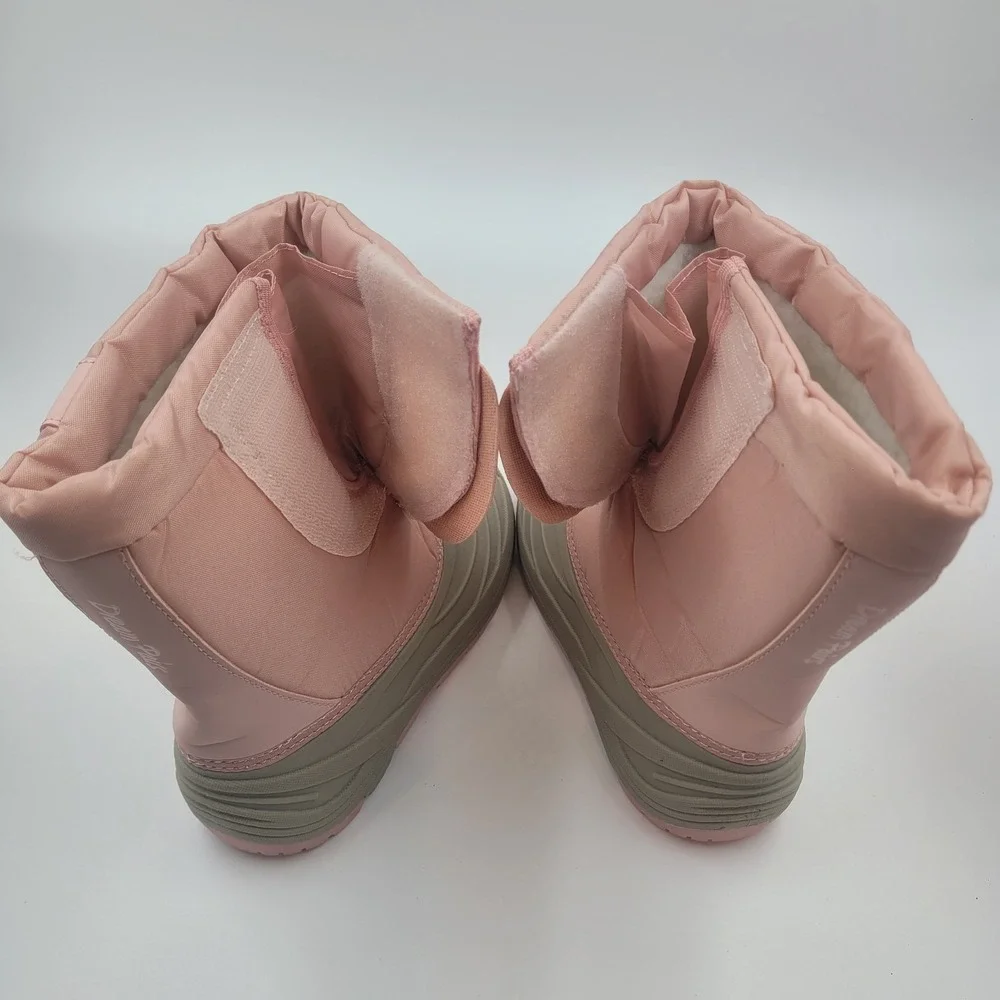 NEW Dream Pairs Snow Boots! Anti-Slip, Water Resistant Pink Beige Size 1